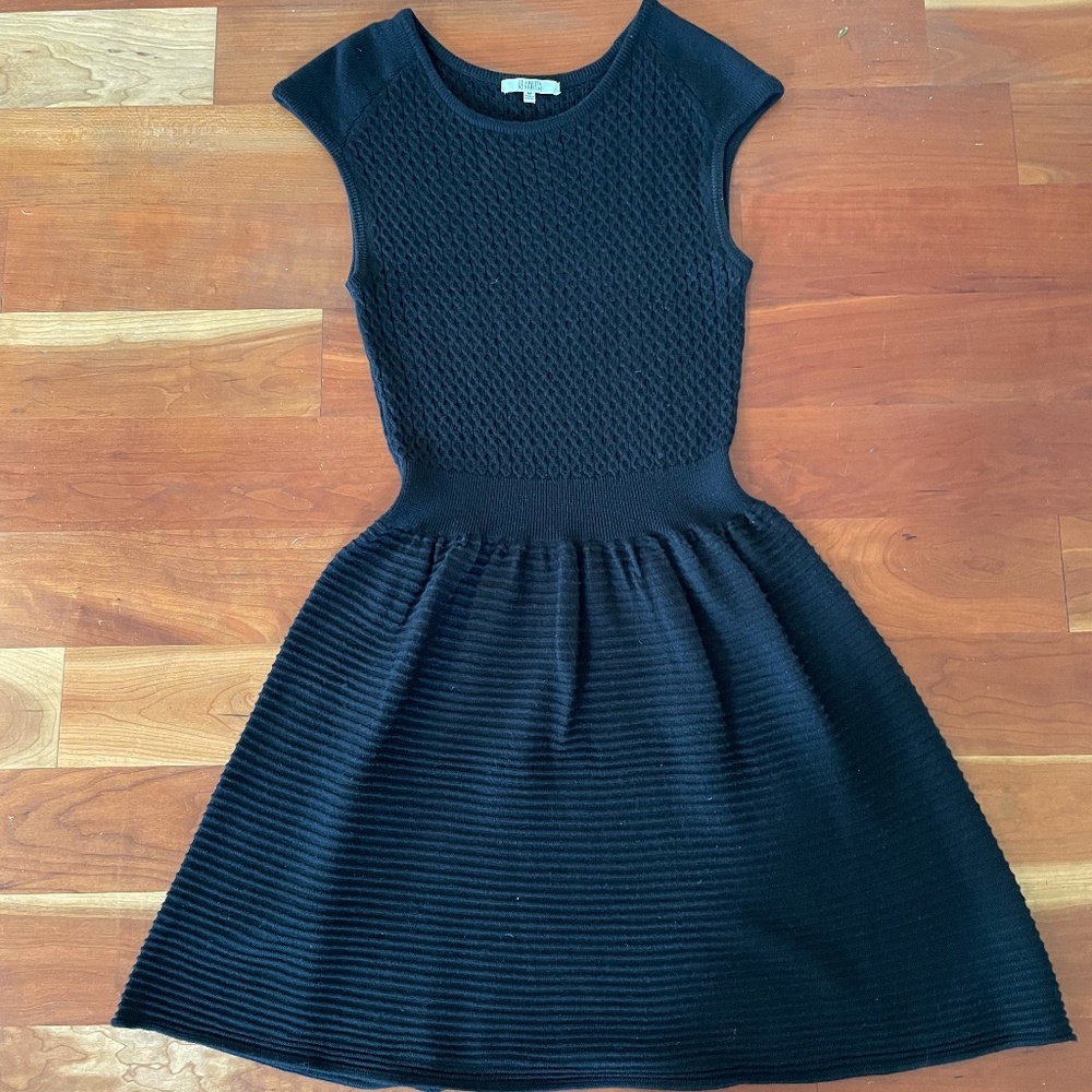 BB Dakota Black Knit Dress
